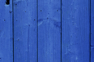 Sfondo in legno blu cobalto