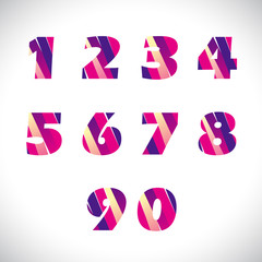 Number one to nine letter.