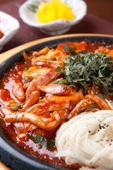 squid bokkeum. Stir-fried Squid.