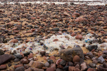 stones on the beach