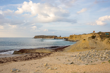 The coast of Atlantic ocean