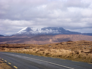 Muckish Mountain Winter Ireland