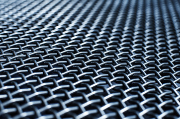 Abstract Industrial Metallic Netting Background, Pattern, Texture