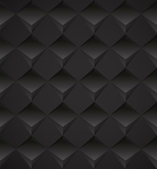Seamless dark background with polygonal pattern.