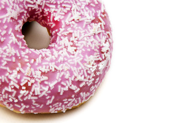 donut fresh isolated in background white