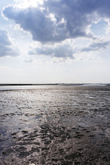 Wattenmeer bei Ebbe