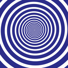 Vector abstract spiral background in bright colors.