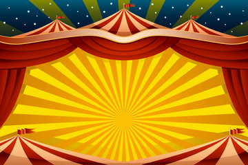 Circus Tent Background