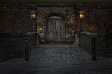 Fototapeta na wymiar Old Castle Gate