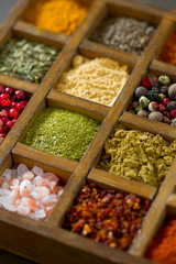 assortment of spices