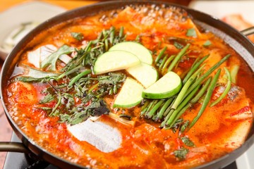 Galchi-jorim. Braised Cutlassfish 