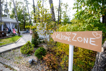 sign wedding reception