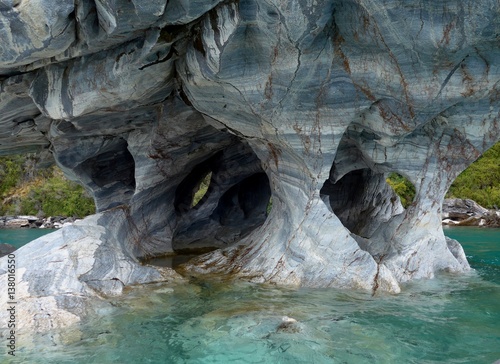 Erosion Of Marble Rock Has Left These Amazing Alcoves Caves