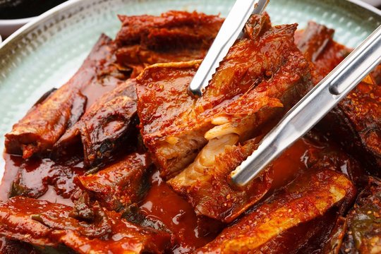 myeongtae jorim. Braised pollack