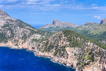 Fototapeta premium Cap de formentor - beaufitul coast of Mallorca, Spain - Europe