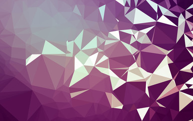 Abstract low poly background, geometry triangle
