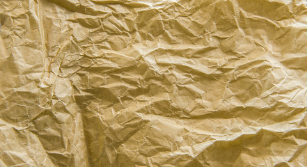 Crumpled paper texture for background