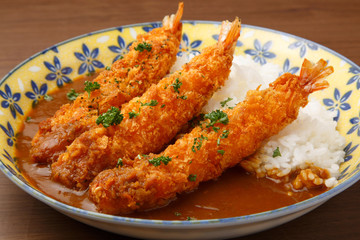 エビフライカレー