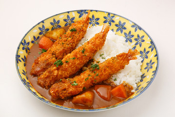 エビフライカレー