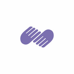 Hand Logo Vector