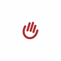 Hand Logo Vector