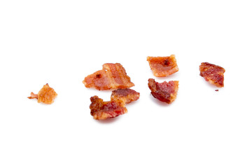  Bacon bits on white 