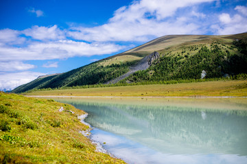 sky, nature, landscape, forest, river