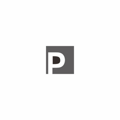 P Letter Logo Vector
