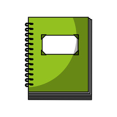 note book isolated icon vector illustration design