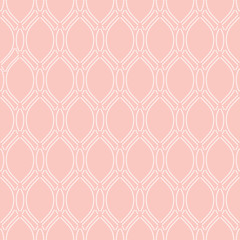 Seamless vector ornament. Modern background. Geometric pattern with repeating dotted wavy lines