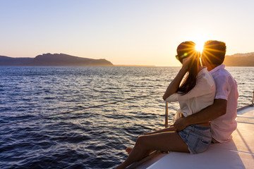Fototapeta premium Couple at sunset
