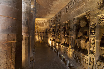 Ajanta Caves at India