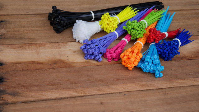 Self-locking cable ties