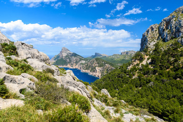 Cap de formentor - beaufitul coast of Mallorca, Spain - Europe