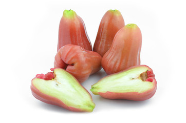 Rose apple summer fruit in thailand.