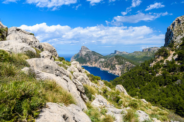 Cap de formentor - beaufitul coast of Mallorca, Spain - Europe