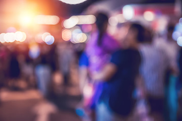 background blurred bokeh. Lights Ceremonies