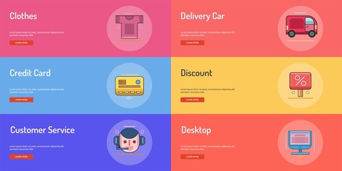 E-Commerce Conceptual Banner Design