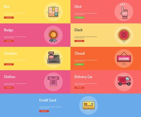 E-Commerce Conceptual Banner Design