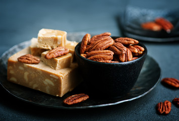 sherbet with nuts