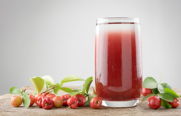 Acerola cherry juice drink