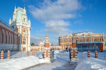 Obraz premium Moscow, Russia - January 17, 2017: The Museum-reserve 