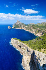 Cap de formentor - beaufitul coast of Mallorca, Spain - Europe
