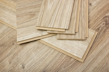 laminate plates, imitating oak for flooring