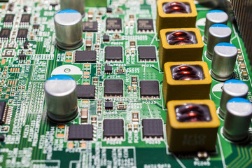 Resistors on Electronic Circuit Board