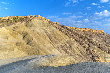 Maltese relief near Gnejna Bay. Malta
