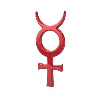 Red mercury symbol