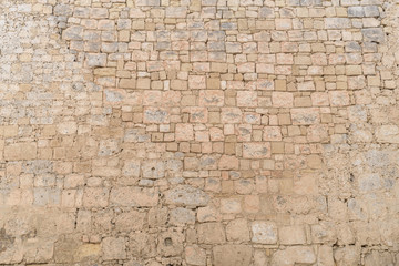 Maltese stenen muur textuur.