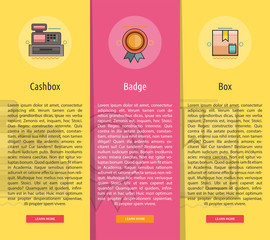 E-Commerce Vertical Banner Concept