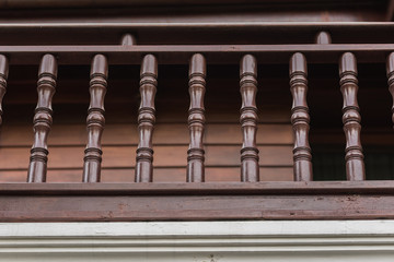 Naklejka premium wooden fence